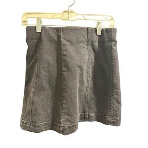 🌸3/$15🌸Black Jean Short Mini Skirt Size Juniors Small (3-5)